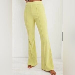 Aerie Groove On Velour Flare Pants- New With Tags!